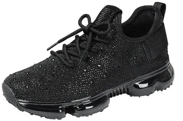 THE LUXE NK GLAM FLY GIRL BLING SNEAKERS - BSFLOW22B