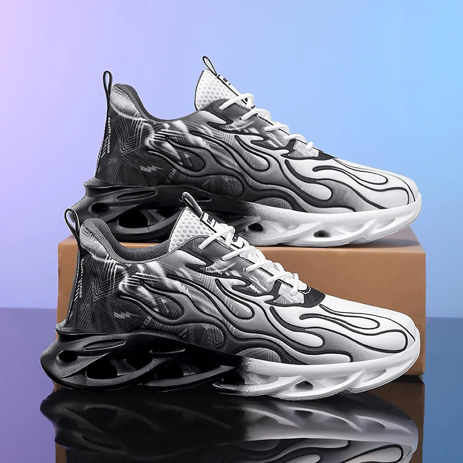 Versatile & Casual Sneaker Men and Women Sports Shoes Comfortable Soft Sole Breathable Casual Breathable Couple Sports