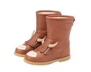 Wadudu Special | Highland Cow | Cognac Leather