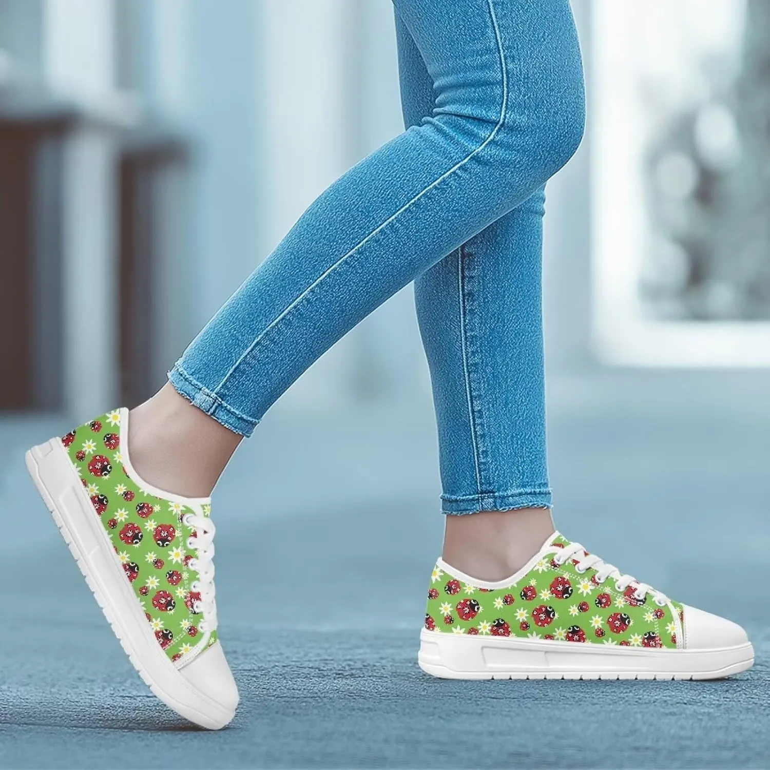 Women??s Slip on Canvas Shoes Classic Arch Support Sneakers Loafers Shoes Casual Fashion Low-Top Slip Ons US 5.5-13.5
