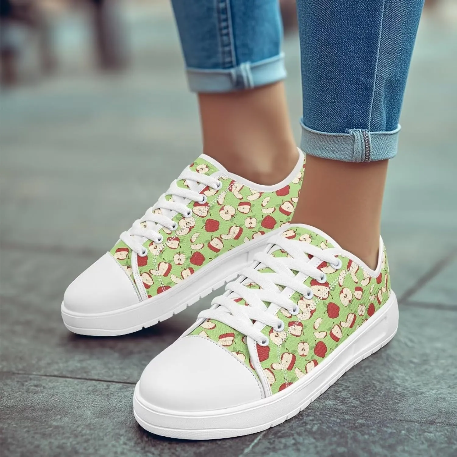 Women??s Slip on Canvas Shoes Classic Arch Support Sneakers Loafers Shoes Casual Fashion Low-Top Slip Ons US 5.5-13.5