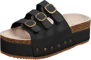 Women's Wedge Sandals with Plantar Fasciitis Ankle Elastic Jeweled Bohemian Sandal Orthopedic Hiking Sandals